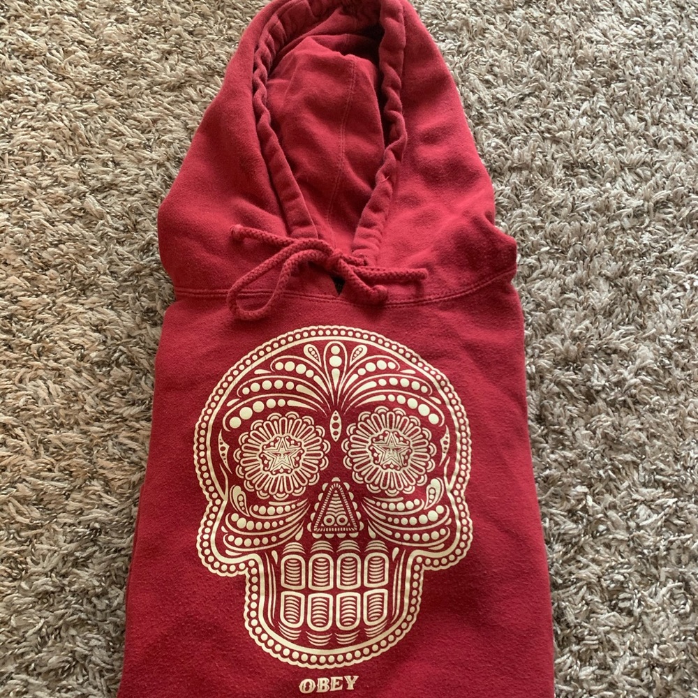 Woman’s large obey sweater